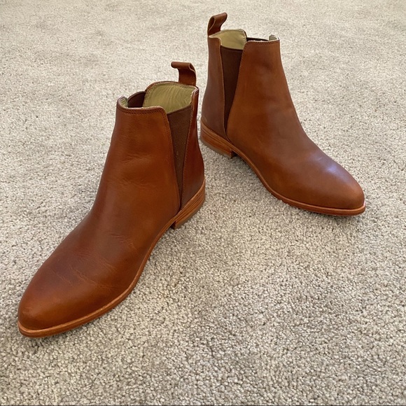 Nisolo Shoes - Nisolo Everyday Chelsea Boot Brandy Size 8